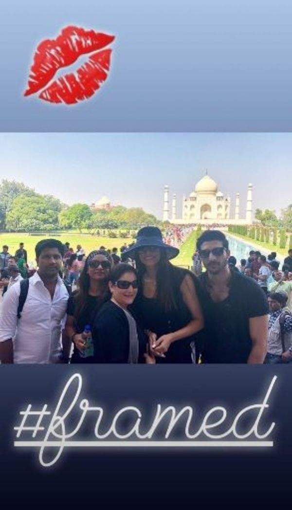 Photos: Sushmita Sen visits the Taj Mahal with rumoured beau Rohman ...