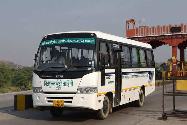 To get girls to college, this couple bought a bus with their PF money ...