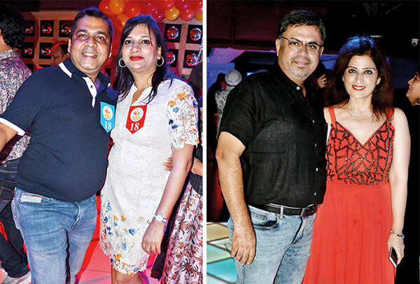 (L) Bharat and Shruti (R) Deepak and Banu (BCCL/ IB Singh)