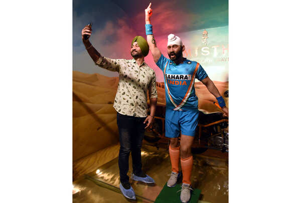 SANDEEP SINGH WAX STATUE
