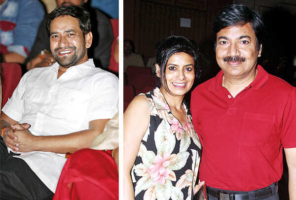 (L) Dinesh Lal Yadav (R) Archna Raj and Tarun Raj (BCCL/ Aditya Yadav)