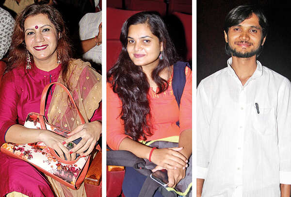 (L) Malvika Hariom (C) Misha Tiwari (R) Privendra Singh (BCCL/ Aditya Yadav)