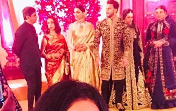 Ranveer Singh and Deepika Padukone photos with family and friends