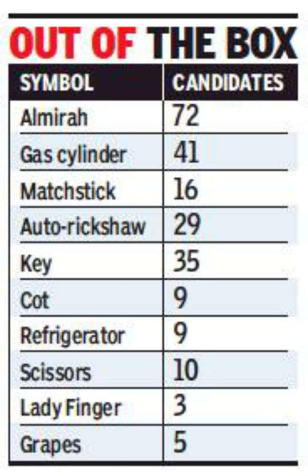 Rajasthan Assembly Elections 2018 Almirah To Noodle ‘bizarre Symbols