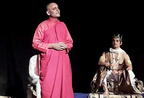 A scene from the play (BCCL)