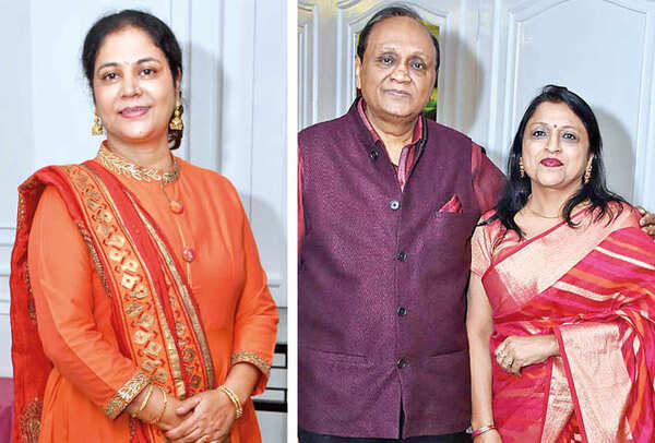 (L) Dr Nidhi Niranjan (R) Dr Piyush and Dr Renu Jain (BCCL/ Farhan Ahmad Siddiqui)