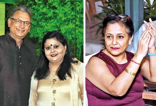 (L) Ajay and Meenakshi Jain (R) Gita Singh (BCCL/ Vishnu Jaiswal)