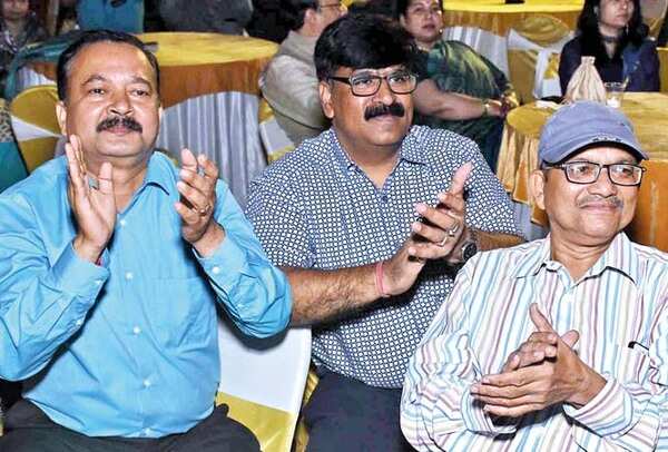 (L-R) Anjani Shome, Sanjay Shukla and Sapan Kumar Roy (BCCL/ Vishnu Jaiswal)