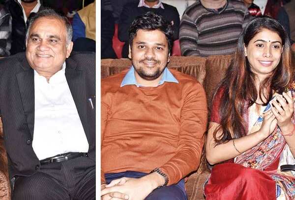 (L) Anup Chandra Pandey (R) Avinash Kumar and Preeti Singh (BCCL/ Vishnu Jaiswal)