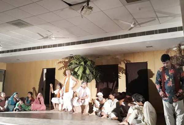 A scene from the play (BCCL)
