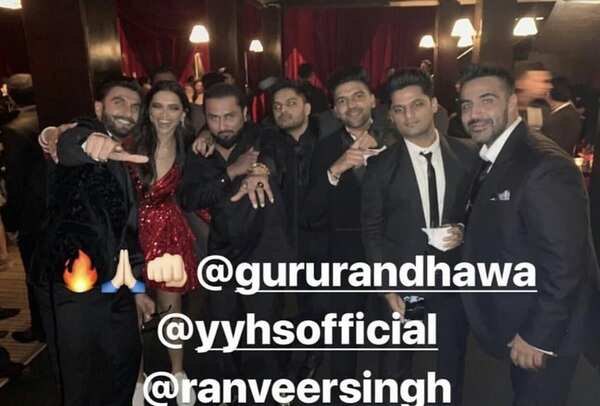 Deepika Padukone and Ranveer Singh Mumbai reception videos