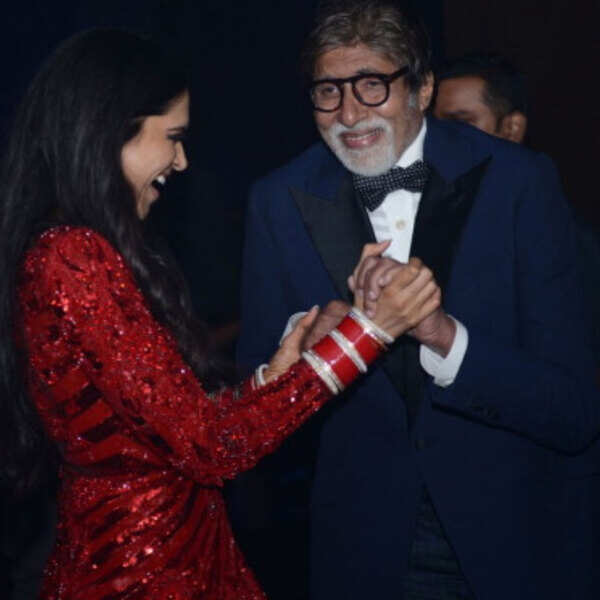 Deepika Padukone dance photos with Amitabh Bachchan, Aishwarya and family