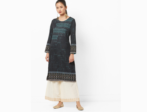 Straight Ladies Knitted Woolen Kurti, Size: XL at best price in Ludhiana |  ID: 26092230173