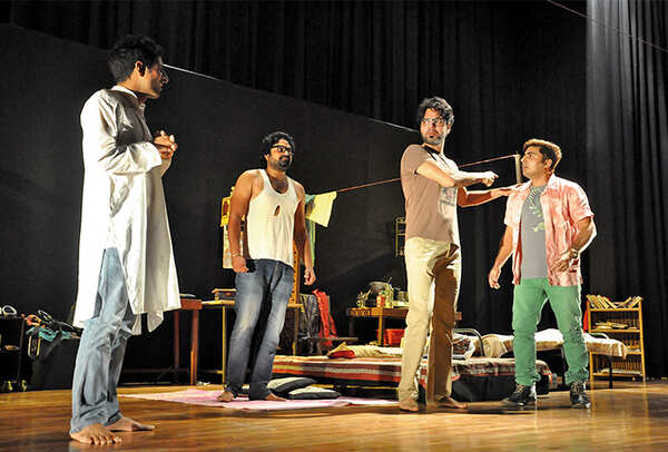 Scene from the play Yeh Hai Bombay Meri Jaan (BCCL/ AS Rathor)