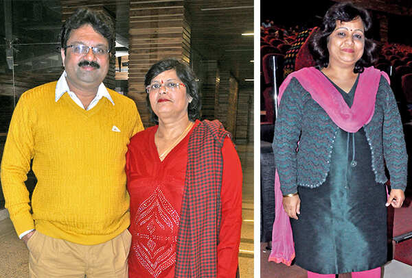 (L) Shrawan and Arti (R) Neeta Prakash (BCCL/ AS Rathor)