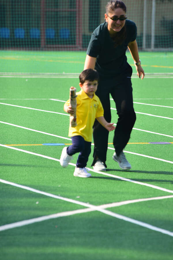 Taimur Ali Khan with mom Kareena Kapoor Khan