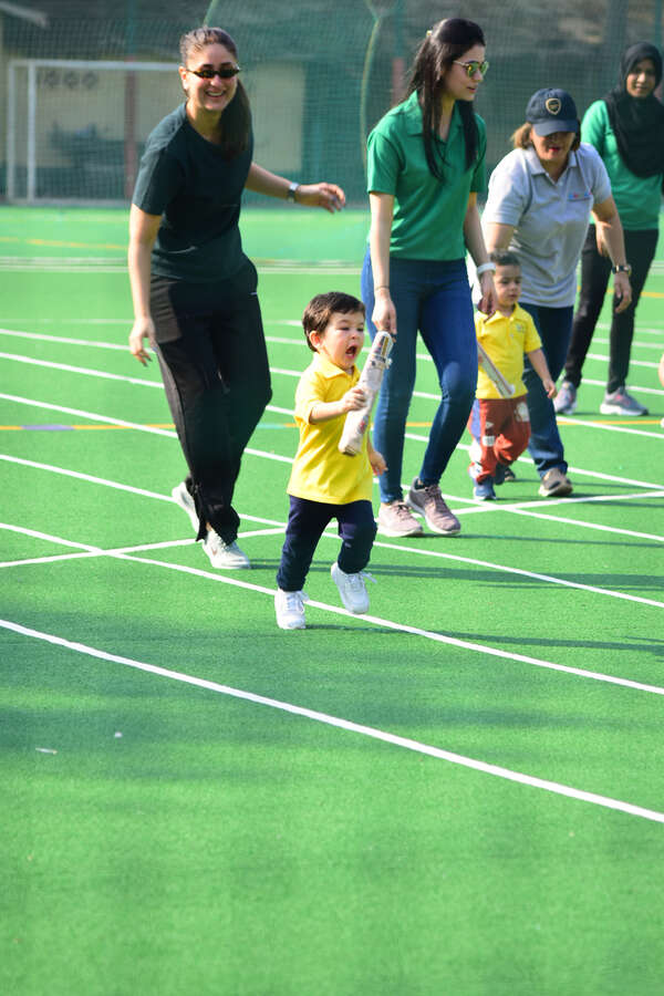 Taimur Ali Khan with mom Kareena Kapoor Khan