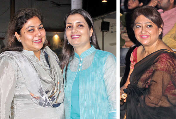 (L) Manisha and Nidhi Kapoor (R) Reena Peshwani (BCCL/ Arvind Kumar)