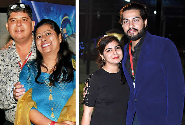 (L) Vishal and Zeba (R) Arushi and Divy (BCCL/ Farhan Ahmad Siddiqui)