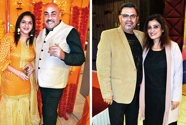 (L) Charu and Vishal (R) Deepak and Banu (BCCL/ IB Singh)