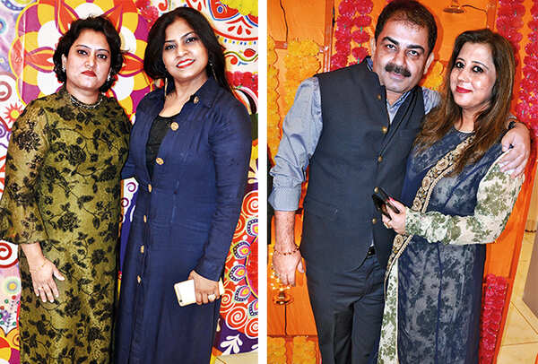 (L) Nidhi and Anjali (R) Pawan and Jaideep (BCCL/ IB Singh)