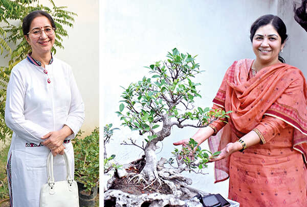 (L) Nimmi Mehrotra (R) Shachi Singh (BCCL/ Vishnu Jaiswal)