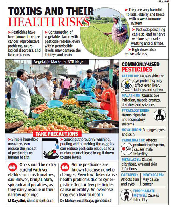 Toxic greens! Your veggies may be laced with pesticides Hyderabad