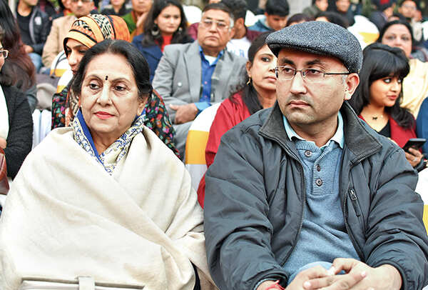 Veena Singh and Dr Nitya Singh (BCCL/ Farhan Ahmad Siddiqui)