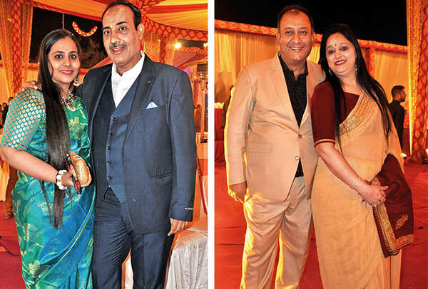 Astha and Akhilesh with Dharmesh and Shakti (BCCL/ AS Rathor)