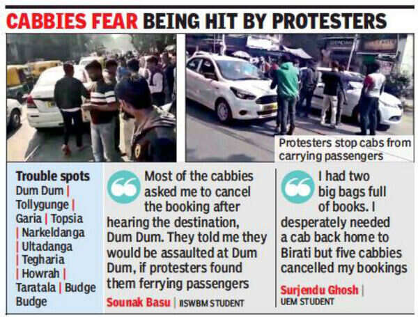 ‘Withdrawn’ app cab strike still on, passengers taken for a ride ...