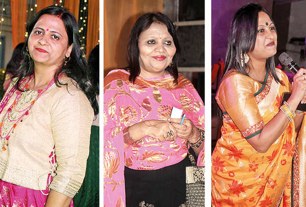 (L) Mamata Upadhya (C) Meena (R) Pooja (BCCL/ Arvind Kumar)
