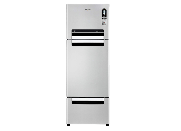 whirlpool 240 litres 5 star frost free triple door refrigerator