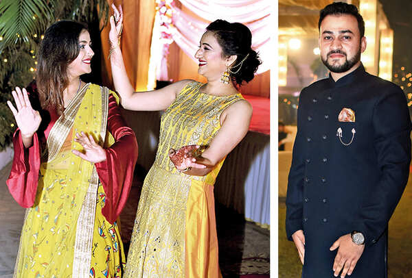 (L) Priyanka and Ankita Awasthi (R) Mudit Gupta (BCCL/ Farhan Ahmad Siddiqui)