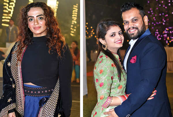 (L) Shweta Bajpai (R) Trushi and Tushar Mukhi (BCCL/ Farhan Ahmad Siddiqui)