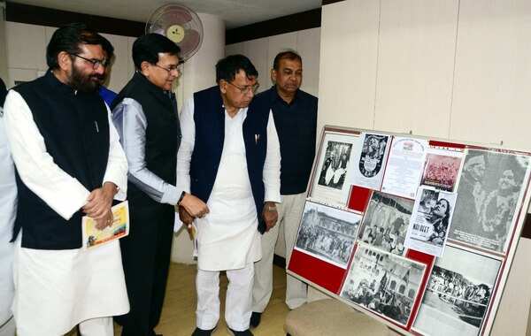 Freedom fighter Ratan Kumar’s life showcased at Swaraj Bhawan.