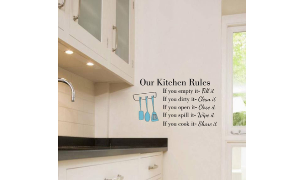 Wall Stickers for Kitchen: Doodles, food themes and more | Best ...