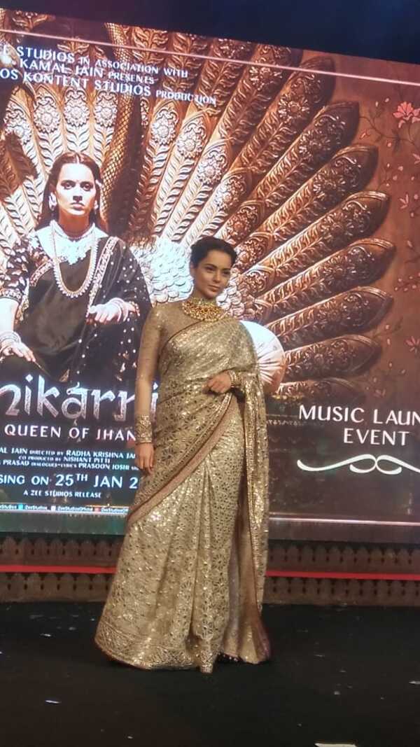 Kangana Ranaut at 'Manikarnika: The Queen Of Jhansi' music launch event