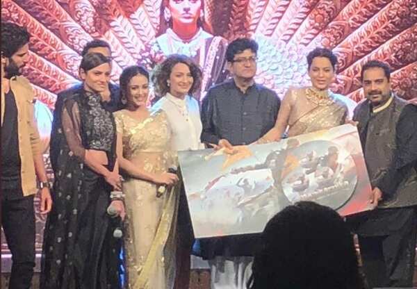 Kangana Ranaut at 'Manikarnika: The Queen Of Jhansi' music launch event