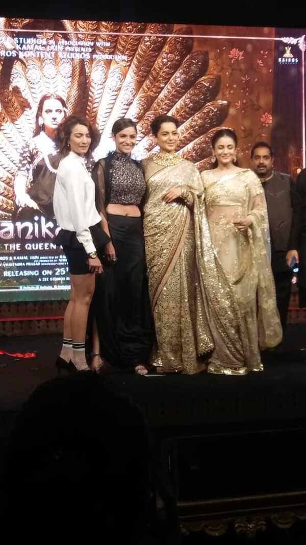 Kangana Ranaut at 'Manikarnika: The Queen Of Jhansi' music launch event