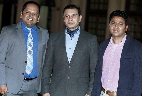 (L-R) Aditya Sharma, Nisheeth Khanna, Shailendra Pandey (BCCL/ Aditya Yadav)