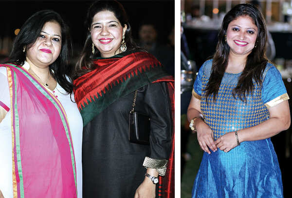 (L) Shivani Bakshi and Divya Kapur (R) Shimol Banerjee (BCCL/ Aditya Yadav)