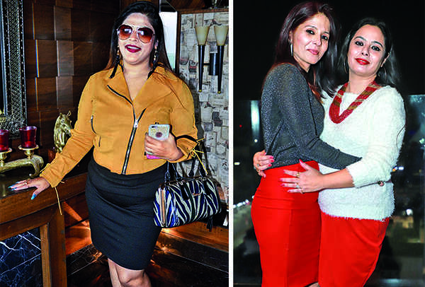 (L) Shagun Maheshwari (R) Vandana and Shagun (BCCL/ IB Singh)