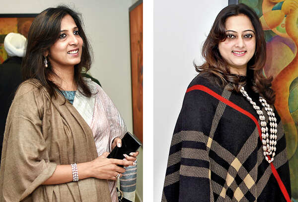 (L) Kanupriya Anand (R) Safina (BCCL/ Farhan Ahmad Siddiqui)