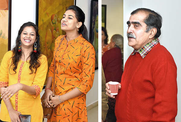 (L) Parul and Jagriti (R) Nisheeth Kapoor (BCCL/ Farhan Ahmad Siddiqui)