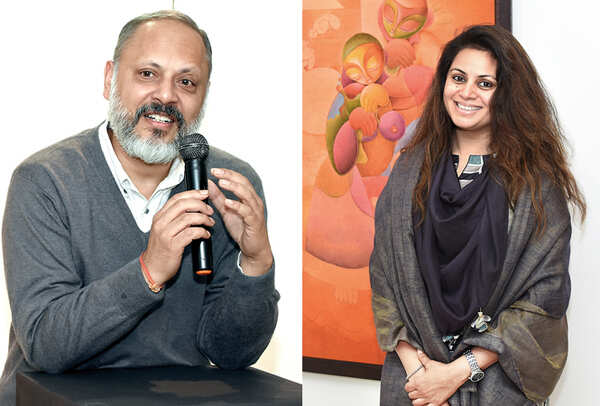 (L) Samarth Narain (R) Anju Narain (BCCL/ Farhan Ahmad Siddiqui)