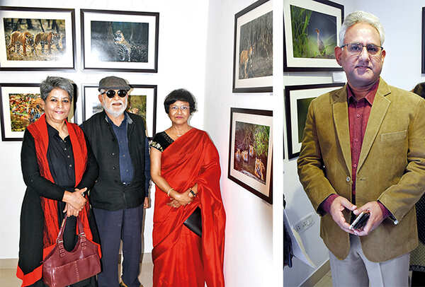 (L) Dr Anita Singh, Kaushlendra Singh and Arunaa Singh (R) RK Singh (BCCL/ Vishnu Jaiswal)