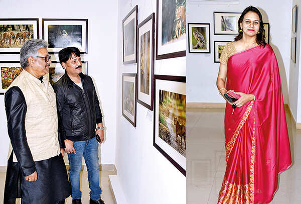 (L) Anil Risal Singh and Ajaish Jaiswal (R) Deepika Chaturvedi (BCCL/ Vishnu Jaiswal)