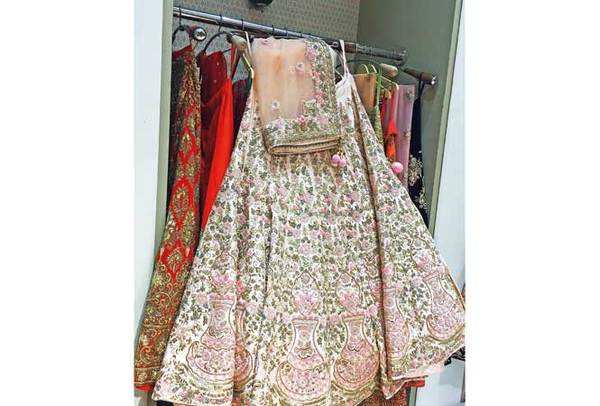 Wedding Wear Designer Replica Lehenga Choli at best price in Surat | ID:  20485777373