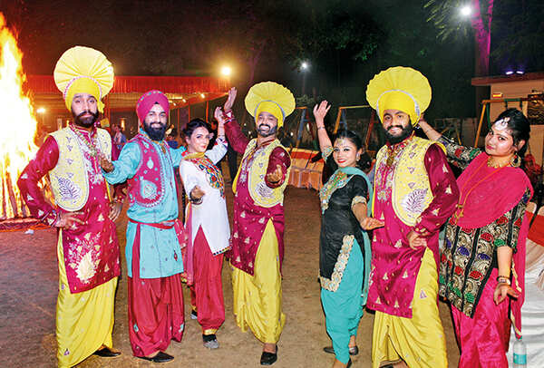 Performance by a bhangra troupe was the highlight (BCCL/ Arvind Kumar)