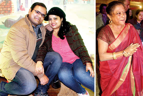 (L) Rajkumar and Yogita (R) Saswati Sen (BCCL/ Arvind Kumar)